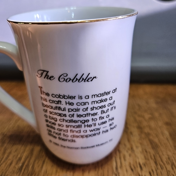 Vintage Norman Rockwell Set of 8 Cups 1982 - Picture 16 of 16